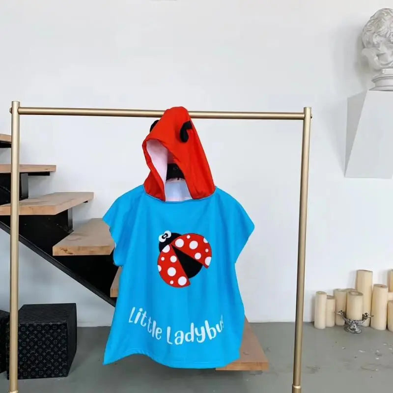 Poncho Serviette Amusante Enfant