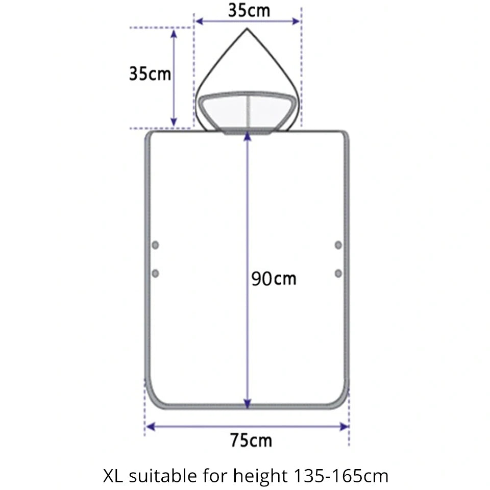 Poncho Serviette Amusante Enfant