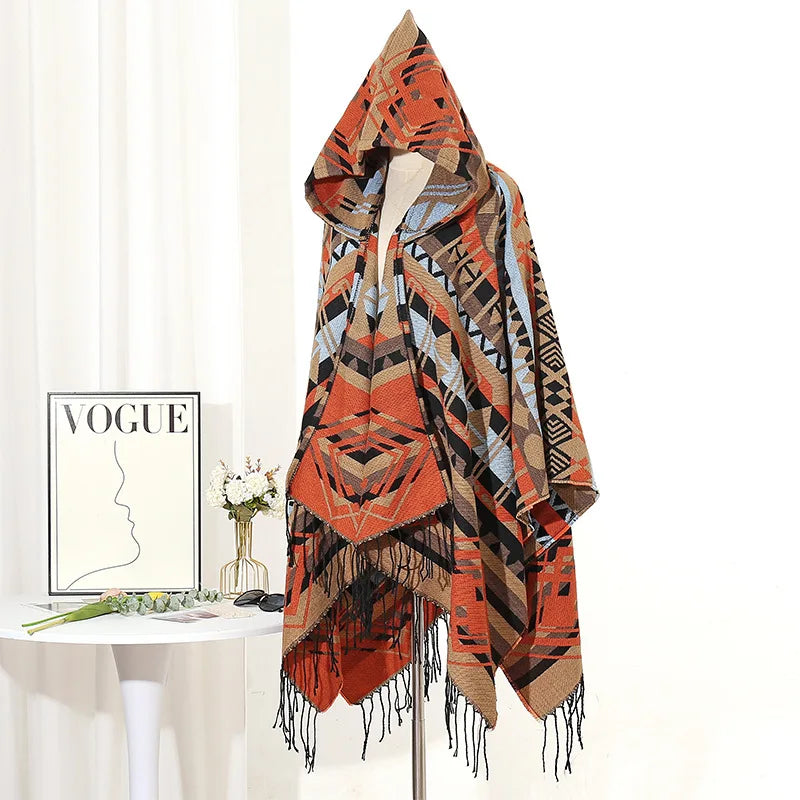 Zoro - Poncho a capuche pour homme