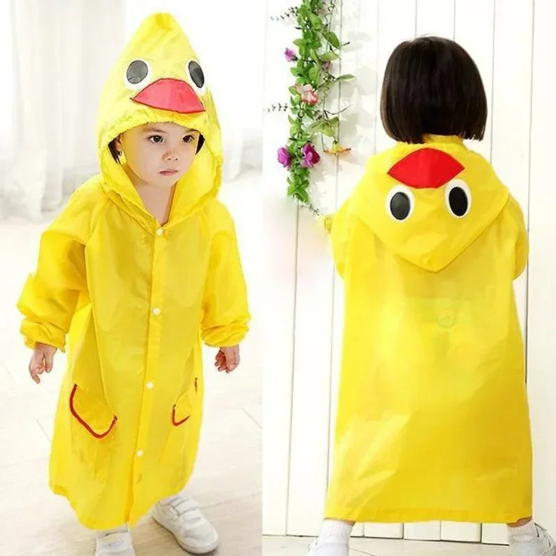 Poncho pour Enfants Imperméable Garçons et Filles