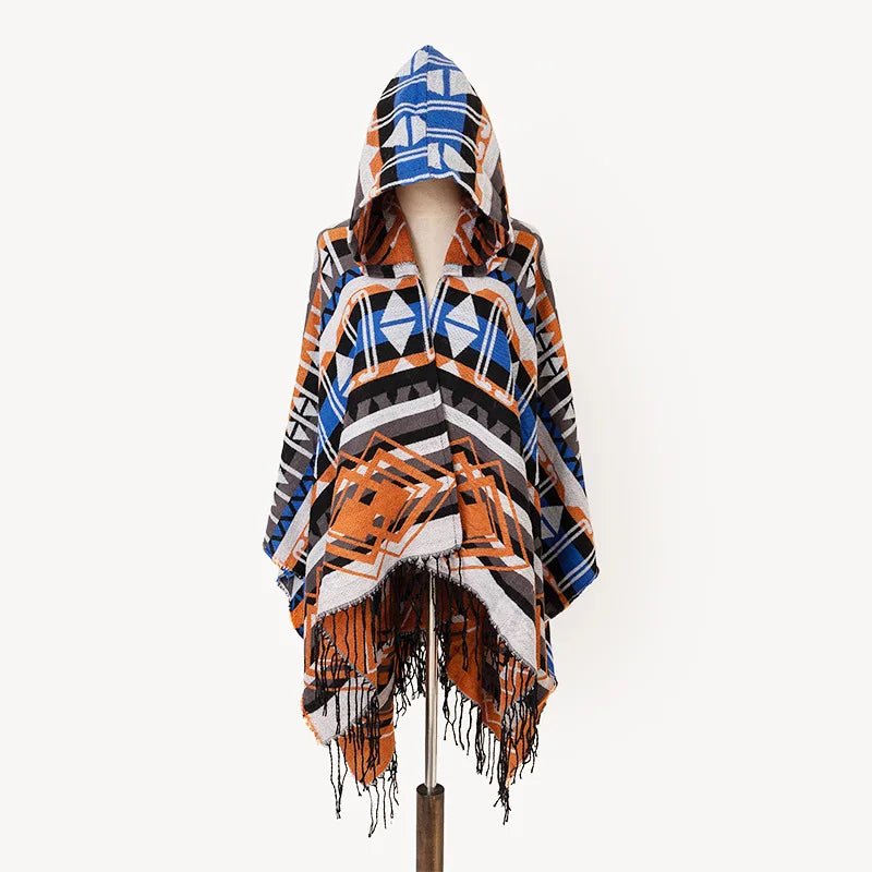 Zoro - Poncho a capuche pour homme