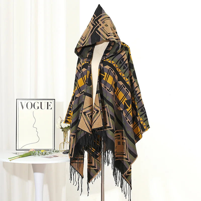 Zoro - Poncho a capuche pour homme